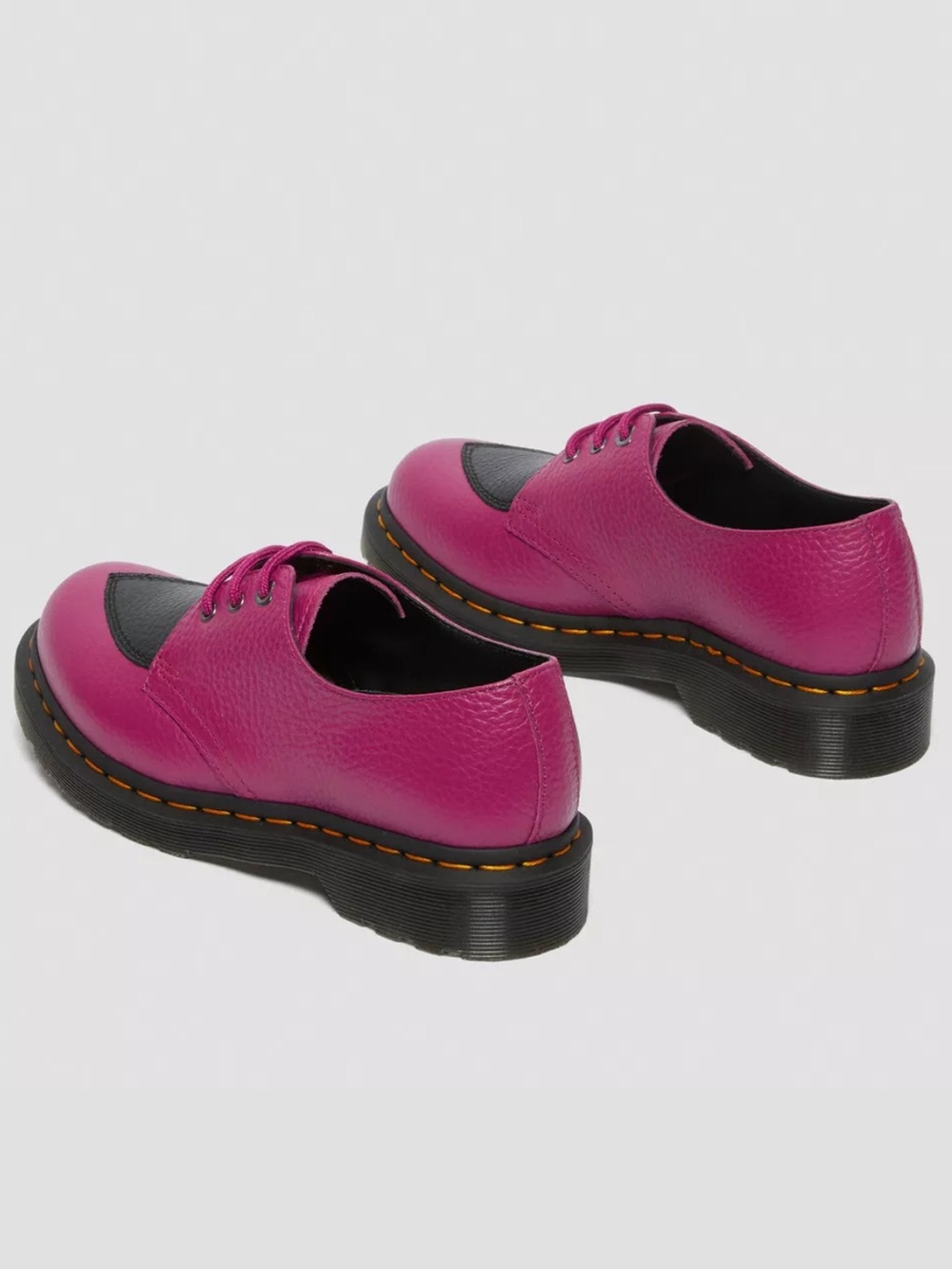 Dr. Martens 1461 Amore Oxford Milled Nappa Leather Pink Woman’s size 7 NEW!!! - Picture 4 of 8